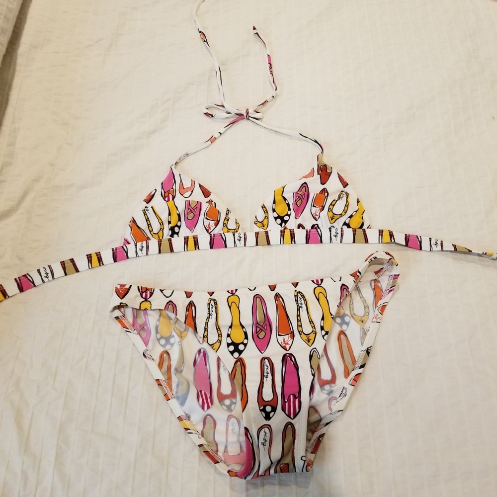 Vintage BCBGMAXAZRIA 2 PC swimsuit.  NWOT
